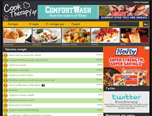 Tablet Screenshot of cooktherapy.gr